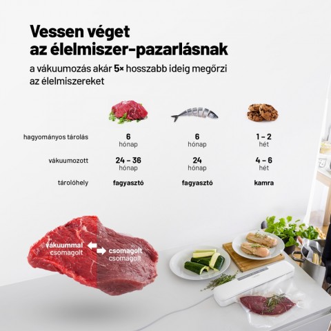 Lauben Vacuum Sealer 10WT - Vákuumfóliázó Lauben Vacuum Sealer 10WT - Vákuumfóliázó